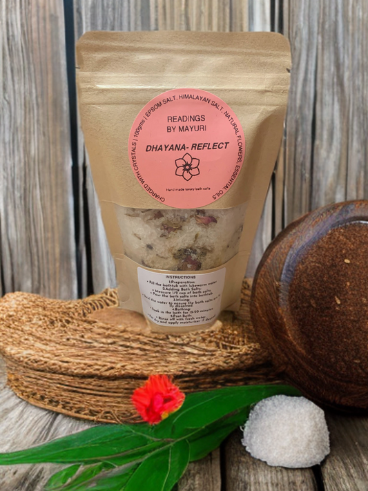 Dhayana - Reflect - 100% Natural Bath Salts - 250g Bag