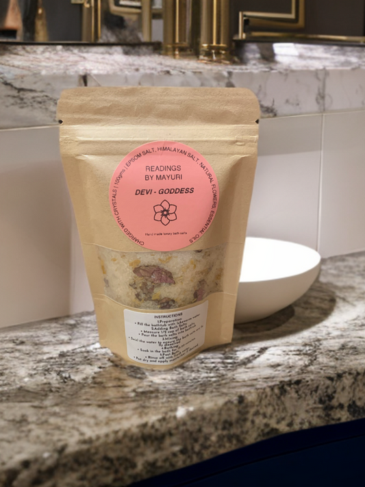 Devi - Goddess - 100% Natural Bath Salts 100g Bag