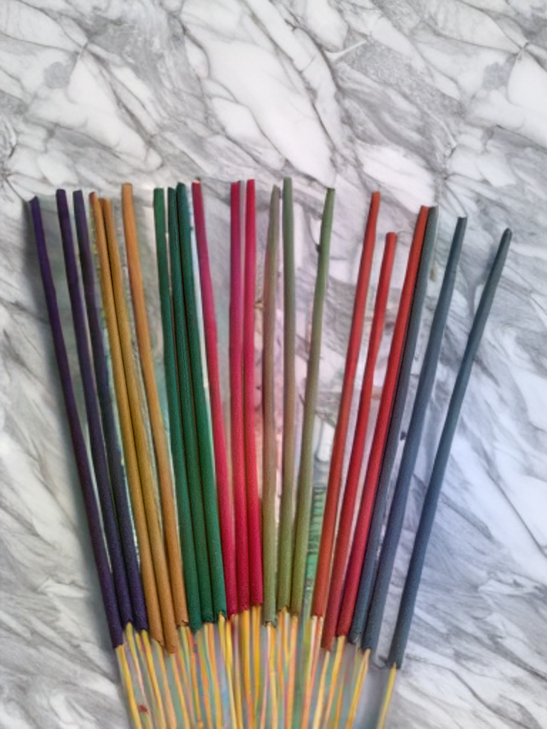 Aromatic Incense Sticks - 7 signature Scents (10 Sticks per Bag)